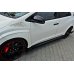 Накладки сплиттеры на пороги вариант 2 на Honda Civic IX Type R